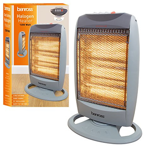 Benross Electrical Halogen Heater ~ 1200w ~ 42410