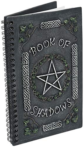 Nemesis Now Ivy Book Of Shadows Tagebuch, 18 cm, Grau