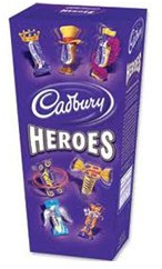 Cadbury Heroes Miniature Chocolates Selection Box (400g)