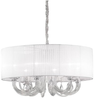 Ideal Lux SWAN SP6 Deckenleuchte White E14