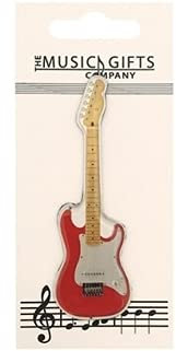 Music Gifts: Fridge Magnet (Electric Guitar - Red)