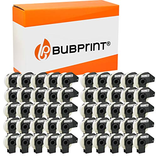 Bubprint 50 Etiketten kompatibel als Ersatz für Brother DK-11204 DK 11204 für P-Touch QL1050 QL1060N QL500 QL550 QL560 QL570 QL580N QL700 QL710W QL720NW 17x54mm