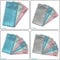 Ilbay`s ilbays Lot de 3 chiffons de nettoyage en microfibre pour fenêtre