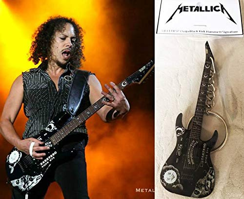 Keychain Gitarre Esp Ouija Black K. Hammett Metallica