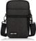 UBAYEE Sac Téléphone Portable Unisexe, Petit Pochette à Bandoulière pour Téléphone et Passeport avec Poche de Blocage RFID - Gris foncé