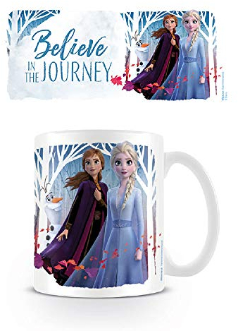 La Frozen MG25577 - Tazza in ceramica, 315 ml, 2 pezzi