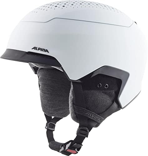 Alpina Unisex - Erwachsene, GEMS Skihelm, White matt, 55-59 cm