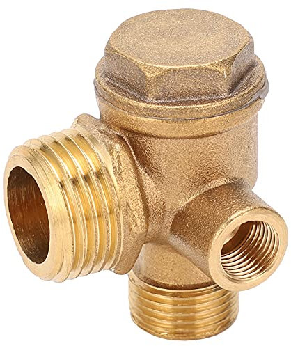 Clapet anti-retour, clapet anti-retour à 3 voies Valve de compresseur d'air Remplacement de clapet anti-retour de compresseur d'air Durable pour système pneumatique pour système hydraulique
