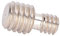 Adaptateur à vis pour appareil photo trépied, 3/8 à 1/4 vis pour appareil photo mâle à filetage transparent pour accessoires de photographie pour plaques à dégagement rapide.