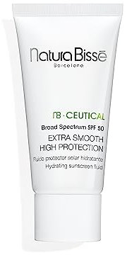 Natura Bissé NB·Ceutical SPF 50 Extra Smooth High Protection | Protector Solar Hidratante | Crema Facial con Protección | 50 ml