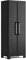 Keter Detroit Besenschrank, Utility Kunststoffschrank, Kunststoff, schwarz, 65 x 45 x 182 cm