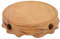 Buachois Vintage Vase Bonsai Sockel 12cm Runde Retro Schnitz Teekanne Holz Basis, Kleiner Orientalisch Stein Ornament Massivholz Display Stand, Light Brown Töpfe Deko Ständer