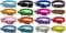 Vibrant Hundehalsband aus Leder für Welpen, Katzen, Kätzchen, Hunde – für kleine, mittlere, große und extra große Haustierhalsbänder (XL (45 cm – 55 cm Halsumfang), Lila