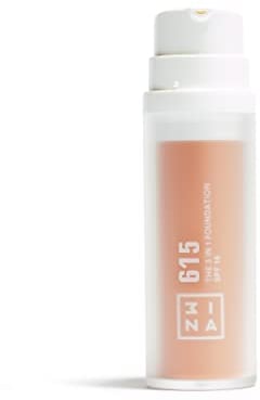 3INA MAKEUP - The 3 in 1 Foundation 615 - Rosa Nackt Mit Unterton Rosa - Grundierung, Concealer & Foundation - SPF15 & Vitamin C - Vegan - Cruelty Free