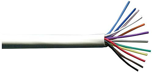 Alarm Cable 12 CORE Type 3 White 100M, Multicored Cable/Wire Qty X 1