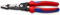 KNIPEX Multifunktions-Elektrikerzange metrisches Modell mit Mehrkomponenten-Hüllen schwarz atramentiert 200 mm, 13 72 200 ME