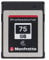 Manfrotto 75GB Professional Memory Card, PCIe 3.0, CFexpress Type B, for pro DSLRs and Advanced CSC Cameras, Records 8K, 6K, 4K Video