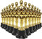 Kopinma Lot de 24 Statuettes de Trophées en Plastique, Trophée Football, Gold Star Award pour Les Faveurs de Fête, Récompense Scolaire, Prix de Jeu, Awards Galas