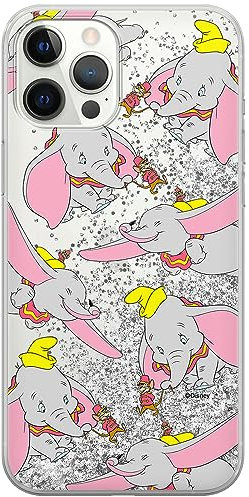 ERT GROUP mobile phone case for Apple Iphone 12 PRO MAX original and officially Licensed Disney pattern Dumbo 016 optimally adapted to the mobile phone, with glitter overflow effect