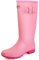 Lvptsh Bottes De Pluie Femme Imperméables Bottes Caoutchouc Antidérapant Jardin Boots Plastique Chaussures De Travail pour l'extérieur,Pink,EU36