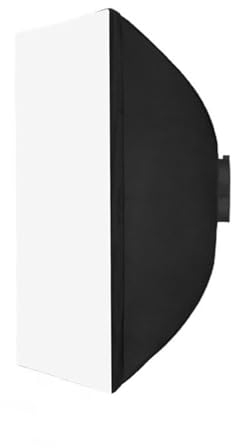 Jemora 60 x 90 cm/24 x 35,4 Zoll quadratische Fotografie-Softbox mit Bowens-Halterung, abnehmbarem Diffusortuch und Tragetasche für Studioporträt-Produktfotografie und Live-Streaming