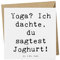 Mr. & Mrs. Panda Deluxe Karte Spruch Yoga Humor - Geschenk, Fitness, Hochzeitskarte, Vinyasa, Yoga-Stile, Klappkarte, Aktivität, Hochwertige