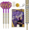 Target Darts Luke Littler Gen 1 Prodigy Swiss Point Steeldarts, 90% Tungsten Darts, 24G | Generation 1 Gold Steeldarts, Player Edition Swiss Points Dart Sets, K-Flex Flights und Shafts