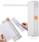 KASESSS Papierschneider, Schneidemaschine, A4 Papierschneidemaschine, Schneidemaschine Papier mit Seitenlineal Automatischer Papier Schneidegerät für Scrapbooking Papier Fotos Handwerksprojekt Etikett