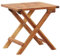 Grghtfu Akazienholz Massiv Garten Couchtisch Klappbar Gartentisch Beistelltisch Klapptisch Balkontisch Holztisch Teetisch 40x40x40cm