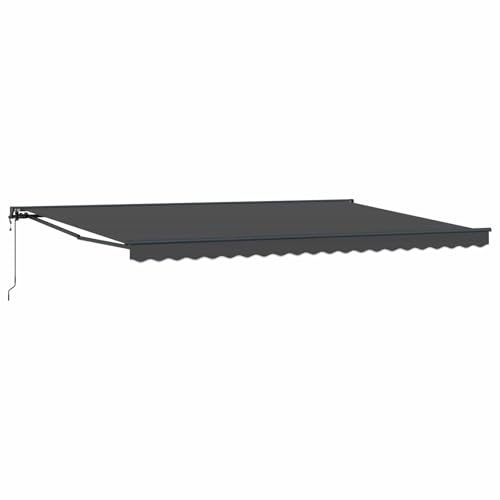 vidaXL Markisenrahmen Anthrazit 500 x 300 cm