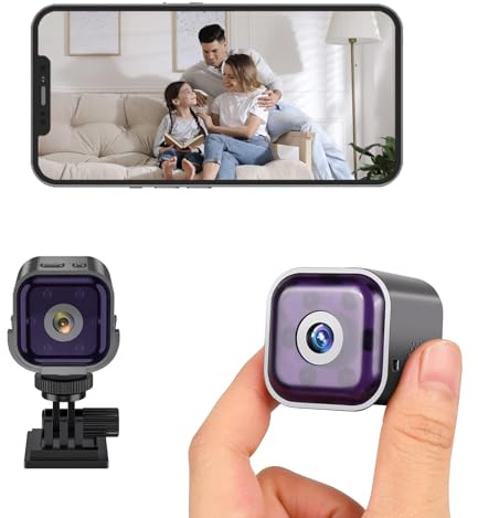 ONGNIUU Drahtlose Kamera, Bluetooth Überwachungskamera Innen, 1.2Ghz WiFi Baby/Haustierkamera, Kamera für zu Hause, Kamer a 1080 * 720P