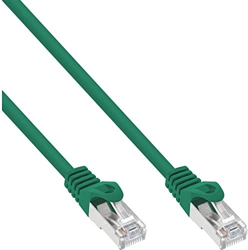 InLine 72520G Patchkabel, SF/UTP, Cat.5e, grün, 20m