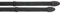 Stagg 17993 Gitarrengurt (Breite: 5 cm, Länge: 162-183 cm) schwarz