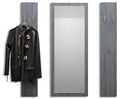 Vladon Garderobenset Garderobe Spot, Made in Germany, in Avola-Anthrazit