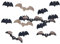 Party Deco Halloween Metalique Les Chauves-souris Vermicelles Confetti - 15g