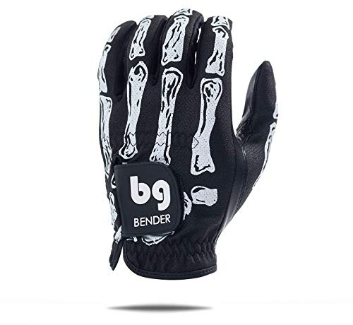 Bender Gloves Mesh-Golfhandschuhe für Herren, Cabretta-Leder, auf der linken Hand getragen