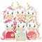 Papierdrachen - Einhorn Adventskalender zum Befüllen - zum selber basteln - mit 24 Tüten zum individuellen Gestalten und zum selber Füllen - Weihnachten für Mädchen und Jungen