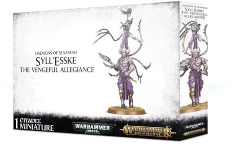 Games Workshop - Warhammer Age of Sigmar - Warhammer 40,000 - Daemons of Slaanesh: Syll'esske: The Vengeful Allegiance