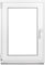 Premium Kellerfenster Von Fenstiger - Kunststofffenster Weiß BxH 400 x 700 mm - Garagenfenster/Gartenhaus Fenster BxH 40 x 70 cm 2-fach Verglast - Din Links-Funktion Dreh Kipp Fenster-Alle Größen