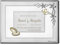 Placa Conmemorativa 50 Aniversario - Regalo Bodas de Oro Personalizado - Placa Grabada Personalizada con Nombres y Fecha, Dedicatoria Especial. Modelo Flor
