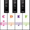 MUYOS Piano Keyboard Stickers for 54/61/88 Keys – Transparent & Removable Piano Keyboard Note Stickers and Piano Key Labels for Kids and Beginners (Sticker FullColor)