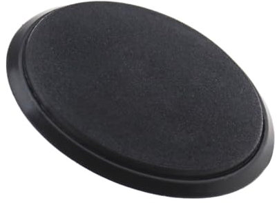 YINETTECH Bouchon d'essuie-glace Antenne Hauteur 16mm pour Pare-brise Arrière de Voiture Couvercle 46mm en ABS noir