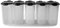 TUPPERWARE Eidgenossen 1,7 L schwarz mit Schütte (5) Trockenvorrat Dose Modular