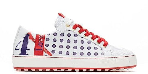 Duca del Cosma Esti Golfschuh Damen weiß/rot EU 39