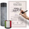 happylandgifts® Echtes Grundstück in der Toskana als einzigartiges Geschenk für Italien Fans | Besitzurkunde mit Wunschname zum selber eintragen | Toscana Geschenke | Geburtstag