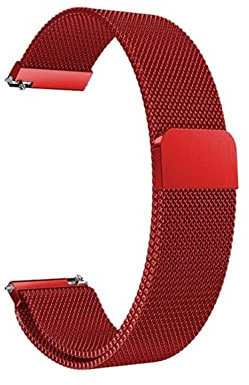 ZZDH Uhrenarmband Mesh Metall Edelstahl Armband Magnetverschluss Smartwatch Ersatzarmband Schnellverschluss Magnetarmband Uhr Armband Ersatz for Damen Herren 14mm 16mm18mm 20mm 22mm 24mm