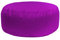 Bruni Pouf Sitzhocker M in Violett – runder Sitzpouf, Indoor und Outdoor als Fußhocker, Yoga-Sitzkissen, Meditationskissen geeignet, in Deutschland gefertigt