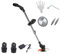 Tosaerba a batteria, tagliaerba retrattile da 1-30 cm tenuto in mano 12V ricaricabile tagliaerba portatile piccolo ad angolo regolabile per la casa