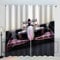 VASENA Gardinen Formel Auto Ösenvorhang Schallschutz Polyester Vorhang Extremsport Mädchen Jungs Jugendzimmer Wohnzimmer Schlafzimmer 2 Stücks (200x200 cm)