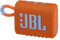 JBL Go 3: Portable Speaker with Bluetooth, Built-in Battery, Waterproof and Dustproof Feature - Orange